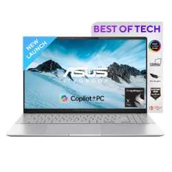 Laptop ASUS Vivobook S 15 OLED | Snapdragon® X Plus X1P 42 100 Processor , Qualcomm® AI Engine 16GB DDR5X , 15.6 inch 3K OLED 120Hz Very Long Rang Battery