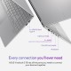 Laptop ASUS Vivobook S 15 OLED | Snapdragon® X Plus X1P 42 100 Processor , Qualcomm® AI Engine 16GB DDR5X , 15.6 inch 3K OLED 120Hz Very Long Rang Battery