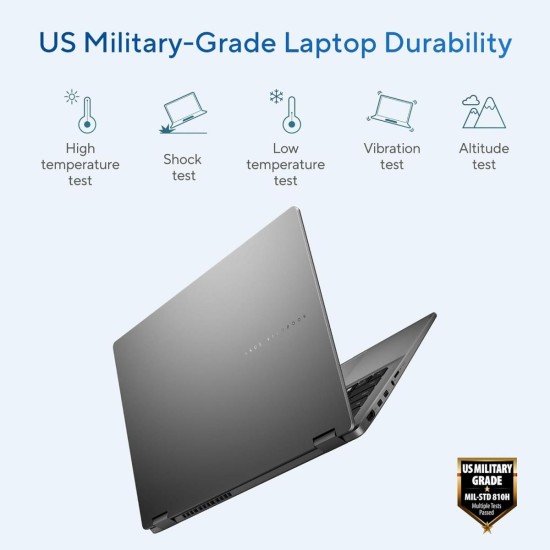 Laptop ASUS Vivobook 14 Flip Intel Core™ Ultra 5 Processor 226V, Intel® Arc™ Graphics up to 40TOPS, 16GB LPDDR5X, 512GB SSD, 14" Touch OLED FHD+ (1920 x 1200) w/ Stylus - Windows 11 Home