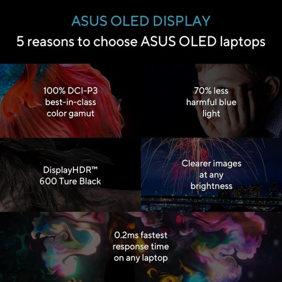 Laptop ASUS Vivobook 14 Flip Intel Core™ Ultra 5 Processor 226V, Intel® Arc™ Graphics up to 40TOPS, 16GB LPDDR5X, 512GB SSD, 14" Touch OLED FHD+ (1920 x 1200) w/ Stylus - Windows 11 Home