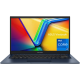 Laptop ASUS Vivobook 14, Intel Core™ i7-1355U 10-Cores Processor, 16GB (Customized) DDR4, 14" FHD IPS 250nits Display, Wi-Fi 6E, Bluetooth 5.3, Windows 11 Home - Quiet Blue
