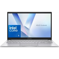 Laptop ASUS Vivobook 15 (F1504VA), Intel® Core™ 5 120U Processor, 8GB DDR5, 512GB SSD, Wi-Fi 6, Bluetooth 5.2, Sonic Master Audio - Cool Silver