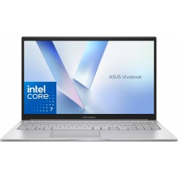 Laptop ASUS Vivobook 15 (F1504VA) |Intel® Core™ 7 150U Processor, 16GB DDR5, 512GB SSD, WiFi 6, BT 5.2, SonicMaster Audio - Cool Silver