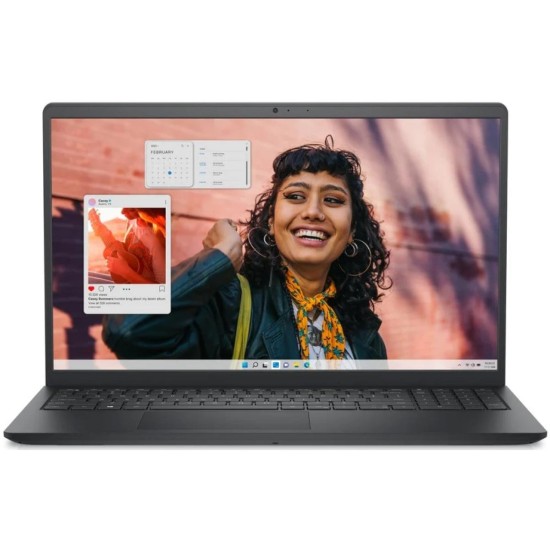 Dell Inspiron 15 3530 Touch Laptop – Intel Core i5‑1334U Processor, 8GB DDR4 RAM, 512GB NVMe SSD Storage, 15.6" FHD Touch WVA Display, Intel UHD Graphics, Carbon Black