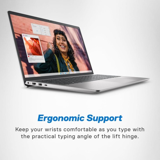 Dell Inspiron 15 3530 Laptop – Intel Core i7‑1355U Processor, 16GB DDR4 RAM, 1TB NVMe SSD Storage, 15.6" FHD WVA 120Hz Display, Intel Iris Xe Graphics, Platinum Silver