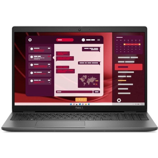 Dell Latitude 3550 Laptop – Intel Core i7‑1355U Processor, 8GB DDR5 RAM, 512GB Gen4 NVMe SSD Storage, 15.6" FHD IPS Display, Intel Integrated Graphics, Wi‑Fi 6E, Soft Charcoal