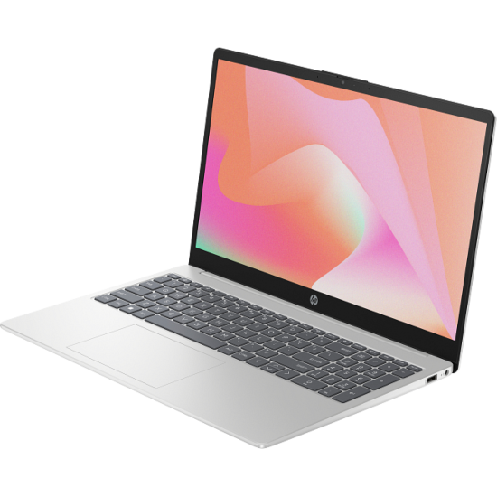 HP AI Business Laptop 15-fd0099nq, Intel Core 7 150U 5.4GHz 10 Cores, 16GB DDR5, 1TB PCIe SSD, 15.6" FHD, WiFi 6, BT 5.4 - Moonlight Blue, Natural Silver