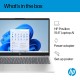 HP AI Business Laptop 15-fd0099nq, Intel Core 7 150U 5.4GHz 10 Cores, 16GB DDR5, 1TB PCIe SSD, 15.6" FHD, WiFi 6, BT 5.4 - Moonlight Blue, Natural Silver