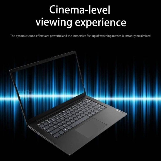 Lenovo V14 Gen 4 IRU Laptop – Intel Core i7‑13620H Processor, 16GB DDR4 RAM (8GB Soldered + 8GB SODIMM), 512GB SSD Storage, 14" FHD Display, Wi‑Fi 6, Ethernet RJ‑45, Windows 11 Home, Lightweight Business Black Notebook | 83A000PCUS