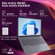 Lenovo IdeaPad Slim 3 15IRH10 Laptop – Intel Core i7‑13620H Processor, 16GB DDR5 RAM (Expandable to 24GB), 512GB SSD Storage, 15.3" FHD+ IPS Display, Wi‑Fi 6, Lightweight Luna Grey Notebook | 83K100E8AX