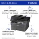 Brother DCP‑L2640DW Monochrome Wireless Multifunction Laser Printer with Auto Duplex, 50‑Sheet ADF, Mobile Printing via Brother iPrint&Scan, Fast Speeds up to 34 ppm, Compact Office MFP | DCP‑L2640DW