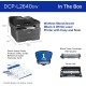 Brother DCP‑L2640DW Monochrome Wireless Multifunction Laser Printer with Auto Duplex, 50‑Sheet ADF, Mobile Printing via Brother iPrint&Scan, Fast Speeds up to 34 ppm, Compact Office MFP | DCP‑L2640DW