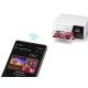Epson EcoTank L8160 3‑in‑1 A4 Photo Printer – 6‑Color Claria ET Ink, 5760×1440 DPI Resolution, 16ppm Print Speed, Duplex Printing, Wi‑Fi, Ethernet, AirPrint, USB Host, White | L8160