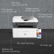 HP LaserJet 137fnw Monochrome Wireless Multifunction Printer with Fax, Self‑Healing Wi‑Fi, Mobile Printing via HP Smart App, Compact Small MFP – Print, Copy, Scan, Fax, Fast Speeds up to 21 ppm Black, 150‑Sheet Input, 128 MB RAM | 4ZB84A