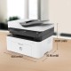 HP LaserJet 137fnw Monochrome Wireless Multifunction Printer with Fax, Self‑Healing Wi‑Fi, Mobile Printing via HP Smart App, Compact Small MFP – Print, Copy, Scan, Fax, Fast Speeds up to 21 ppm Black, 150‑Sheet Input, 128 MB RAM | 4ZB84A
