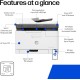 HP LaserJet 179fnw Colour Wireless Multifunction Printer with Fax, Self‑Healing Wi‑Fi, Mobile Printing via HP Smart App, Compact Small MFP – World’s Smallest in‑Class, Fast Speeds up to 19 ppm Black | 4ZB97A