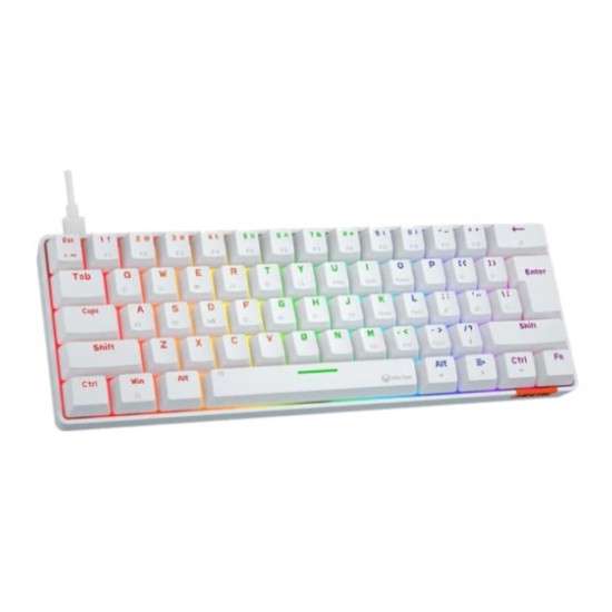 Meetion MK005 Hestia RGB 60% Mechanical Gaming Keyboard -White