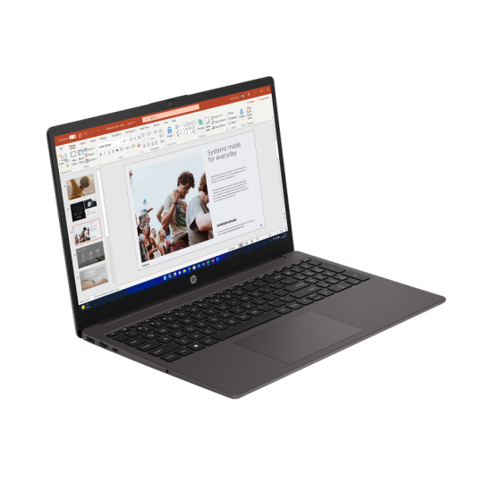 Laptop HP Essential 250 G10 Notebook Intel® Core™ i5-1334U 10 Cores, 16GB DDR4 (Customized), 512 GB SSD, 15.6" FHD anti-glare, 250 nits - Dark Ash Silver