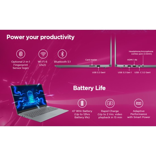 Lenovo IdeaPad Slim 3 15IRU8 