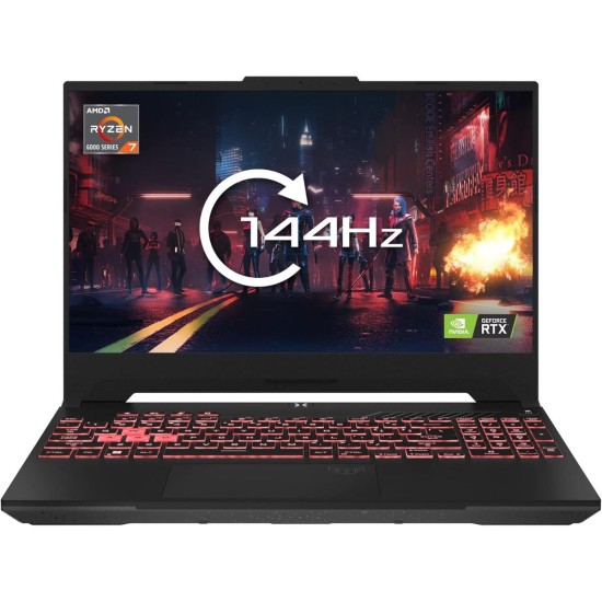 Laptop ASUS TUF Gaming A15 | AMD Ryzen™ 7 7445HS Nvidia Geforce RTX™ 3050 4GB DDR6, 15.6-inch FHD 144Hz - Graphite Black