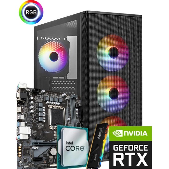 INTEL CORE i5 12400F // RTX 3050 6GB // 16GB RAM DDR4 - Custom Build