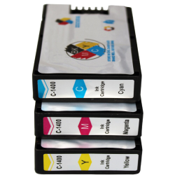 Canon Compatible Cyan Color Inkjet Cartridge C-1400
