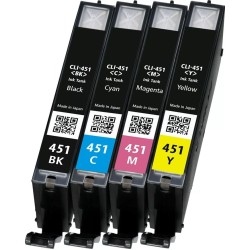Canon PGI-451B Yellow Inkjet Cartridge Compatible with IP7240.IX6840.MG5440