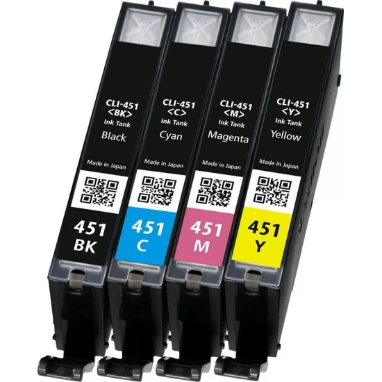 Canon PGI-451B Yellow Inkjet Cartridge Compatible with IP7240.IX6840.MG5440