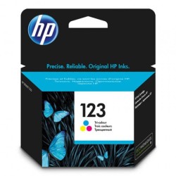 HP 123 TRI-COLOR INK CARTRIDGE
