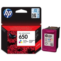 HP 650 Tri-color Original Ink Cartridge