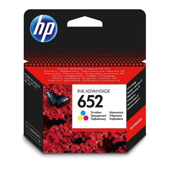HP 652 Color Original Inkjet Advantage Cartridge For Deskjet