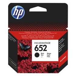 HP 652 Black Original Inkjet Advantage Cartridge For Deskjet